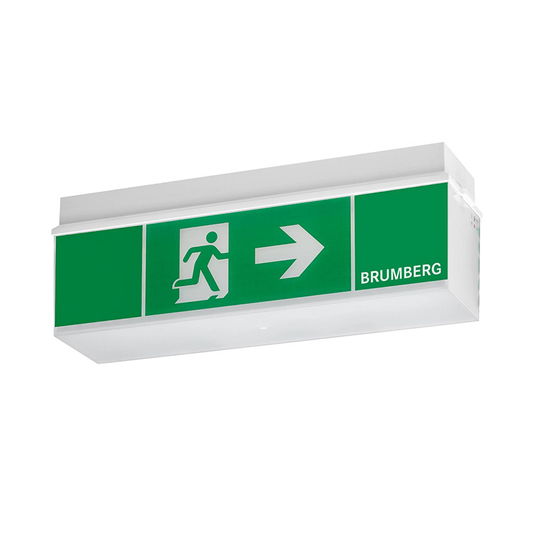 BRUMBERG Rescue One -LED-hätävalo, kattoasennus