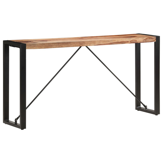 vidaXL Sivupöytä 150x35x76 cm täysi seesampuu