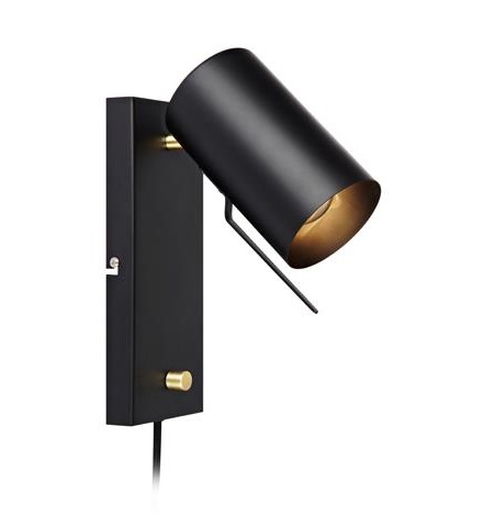 Carrie wall light (musta)