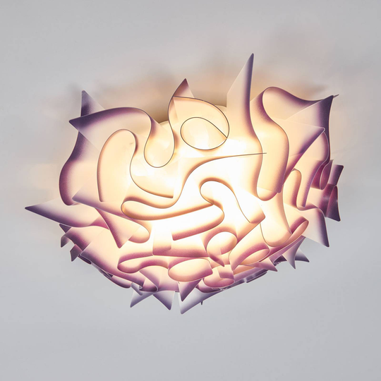 Slamp Veli -design-kattovalo, Ø 53 cm, violetti