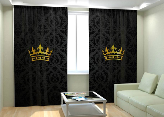 Kuvaverho THE CROWN 300x260 cm