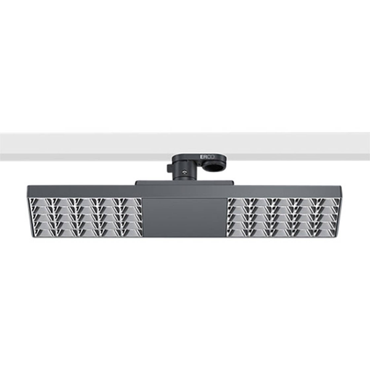 ERCO Jilly 230V BT 15W oval wide 840 musta/hopea
