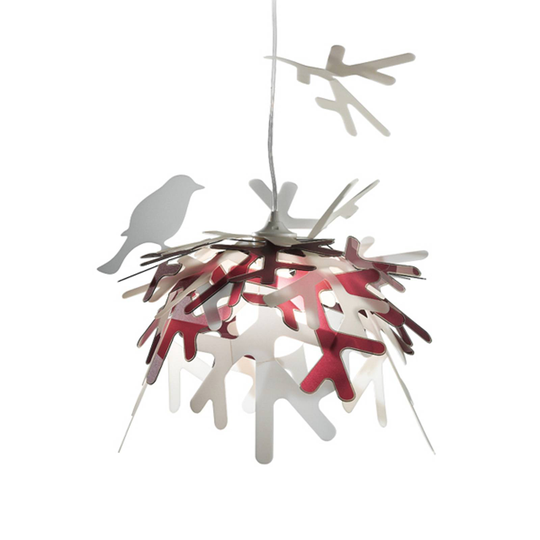 Slamp Luis – design-riippuvalaisin, violetti