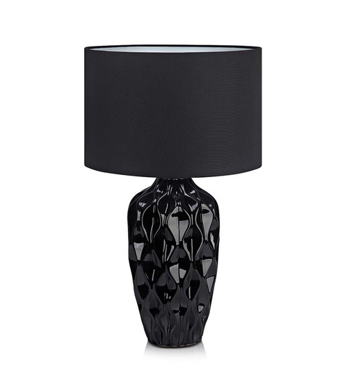 Angela tabel lamp (musta)