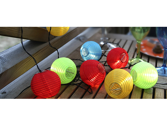 Puutarhavalaisin aurinkokennolla ENERGY BALLS 10 LED