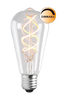 LED Soft Filament lamppu, himmennettävä, kirkas, Uniterm E27