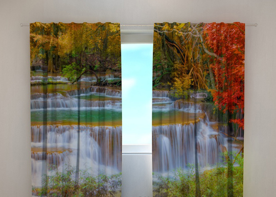 Pimentävä verho MAGIC FALL 240x220 cm