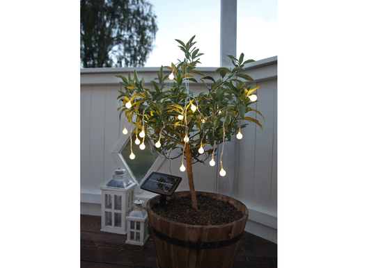 Aurinkokenno pihavalaisinketju 20LED