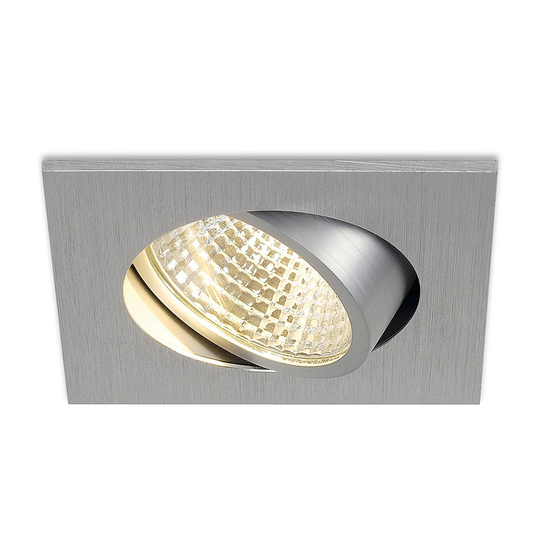 New Tria – LED-uppovalaisin, harjattu alumiini