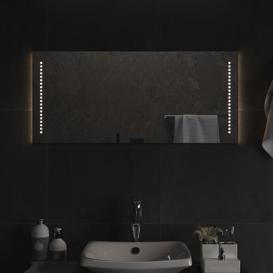 vidaXL Kylpyhuoneen LED-peili 40x90 cm