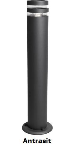 Focus bollard round (antrasiitti)