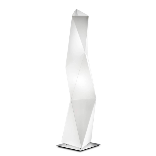 Slamp Diamond -design-lattiavalaisin, 111 cm