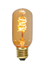LED-lamppu E27 T45 Decoled Spiral Amber