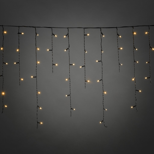 Startset istapp 100 LED (musta)