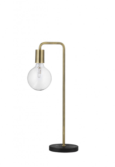 Cool bordlampa antikmässing (antiikki messinki)