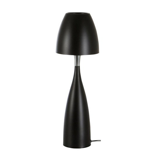 LED-pöytälamppu Anemon, musta, korkeus 38,9 cm