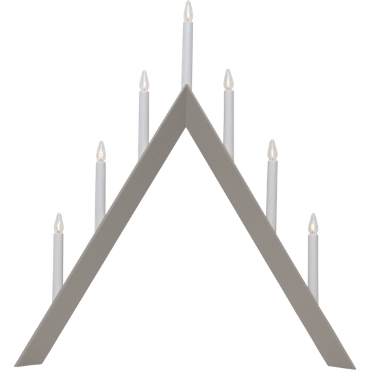 Arrow 60cm candlestick (Tan / ruskea)
