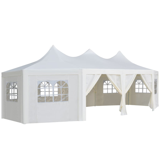 vidaXL Huvimaja 834x448x320 cm valkoinen