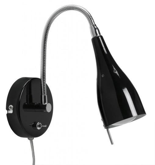 Tanum wall lamp flex (musta)