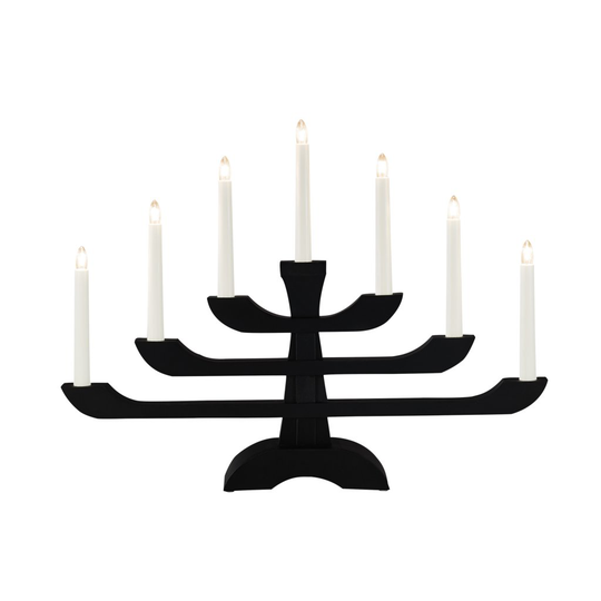 Candlestick 7L tree (musta)