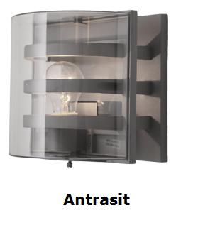 Delta wall lamp (antrasiitti)