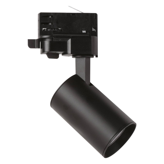 LED-spotti MarcoMini 3-vaihekiskoon, musta 2 800 K