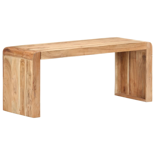 vidaXL Penkki 110x38x46 cm täysi akaasiapuu