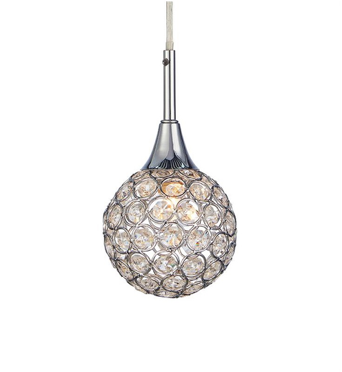 Cora chrystal pendant (Kromattu / kiillotettu)