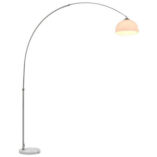 vidaXL Kaarivalaisin 60 W hopea E27 200 cm