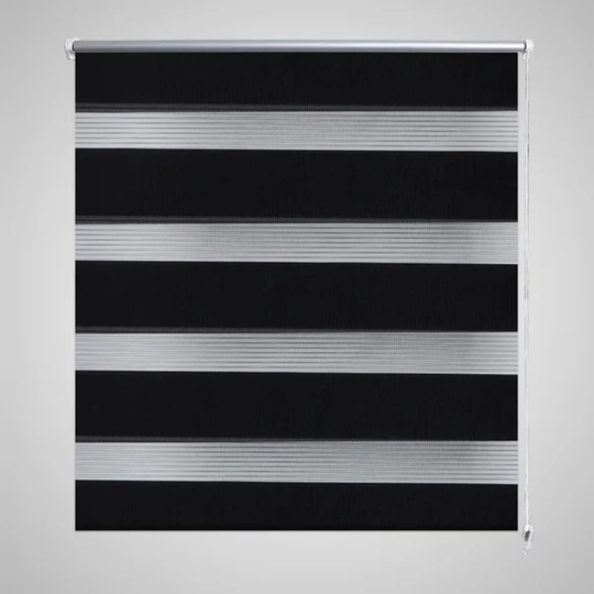 Zebra rullakaihdin 100 x 175 cm musta