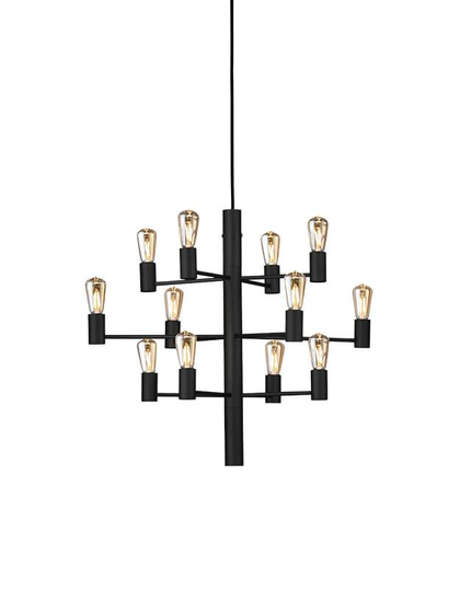 Manola 12 LED (musta)