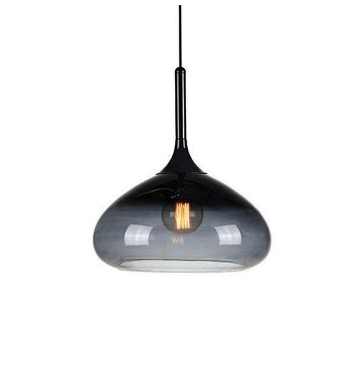 Cooper glas pendant (musta)
