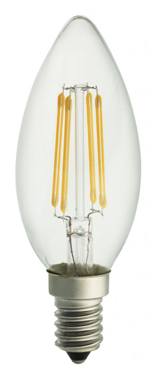 E14 Kronljus LED 3-stegsdimbar 5W