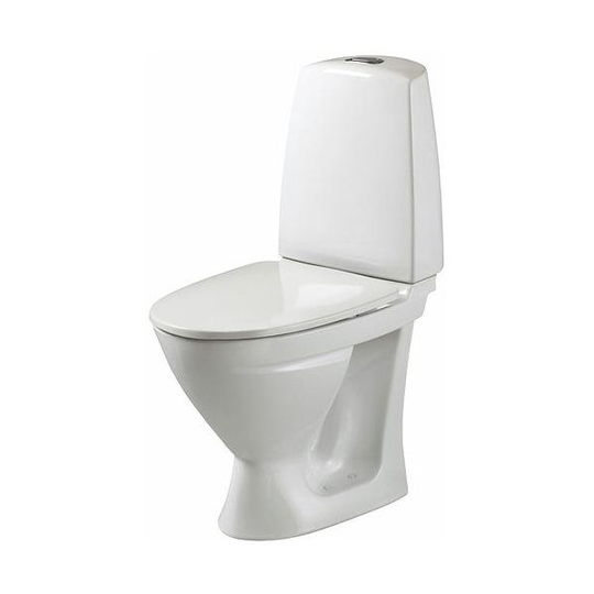 Ifö Sign 68620651100010 WC-istuin pehmeällä kannella, liimattava