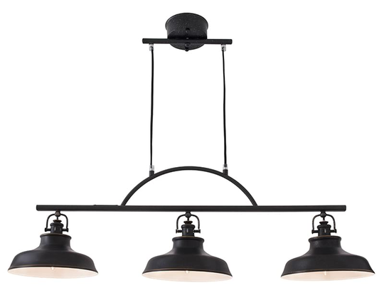 New haven 3a taklampa (musta)
