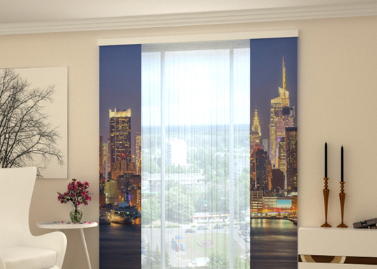 Pimentävä paneeliverho Chicago 80x240 cm