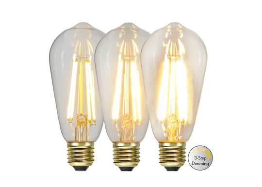 Koristeellinen LED-lamppu E27 6,5W