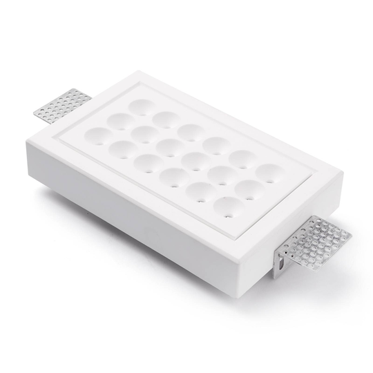 LED-kattouppovalaisin Ade T280 - 17,5 cm x 11 cm