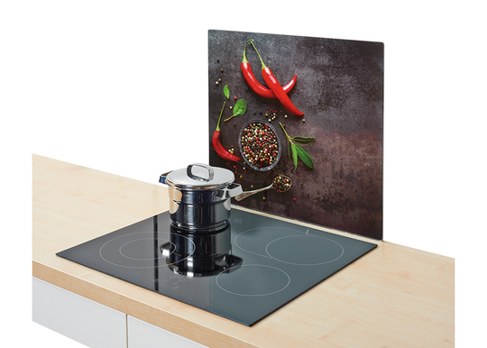Räiskesuoja/liesisuoja CHILLI 56x50 cm