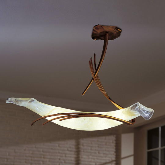 Design-kattovalaisin ROMA 60, antiikinruskea