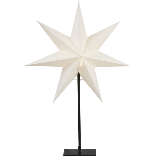Frozen star on foot (musta)