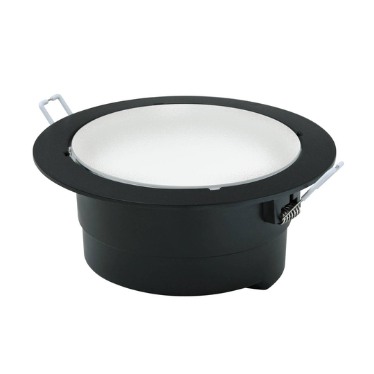 Teresa 160 -LED-alasvalo, GX53, CCT, 3W, musta