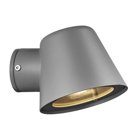 Nordlux ALERIA 2019131010 Seinävalaisin GU10, 35W, IP44 Harmaa