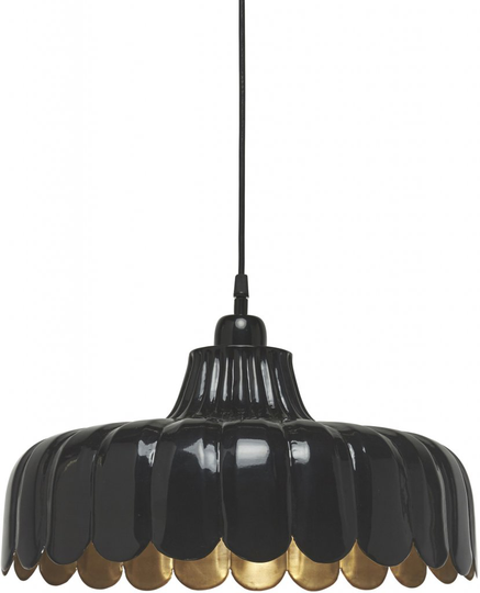 Wells ceiling light (musta)