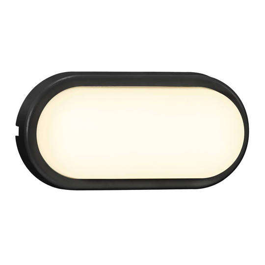 Cuba Bright Oval | Black (Musta)