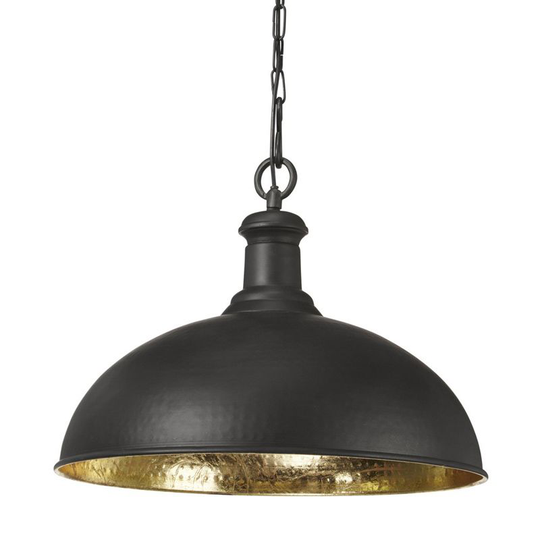 Dehli Ceiling light 50cm (musta)
