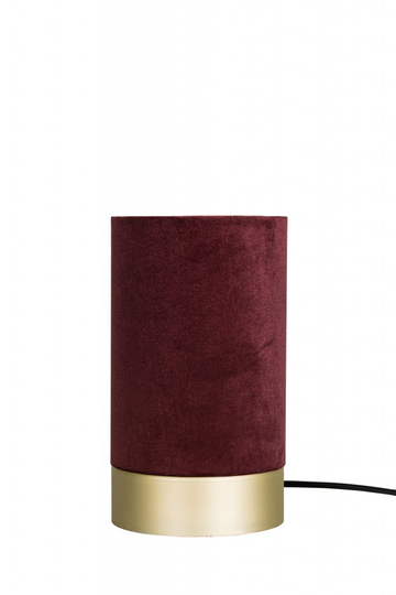 Velvet table light (punainen)