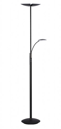 Lucius with reading arm LED (musta)