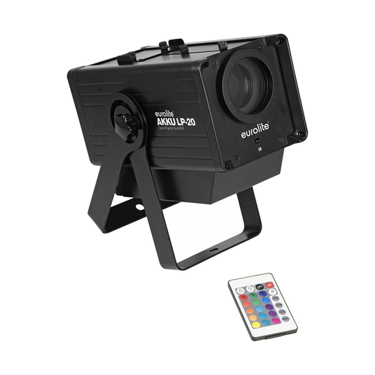 EUROLITE Akku LP-20 Gobo Projektor QuickDMX