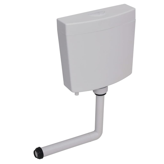 vidaXL WC vesisäiliö 3/6 l harmaa